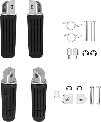 Vista 9 de Estriberas/reposapiés traseros para Yamaha FZ6S 2004-2006, FZS1000 FAZER1000, FJR1300 FZ400 FZ6R XJR400 XJR400 XJR1200 XJR1300 XJ6