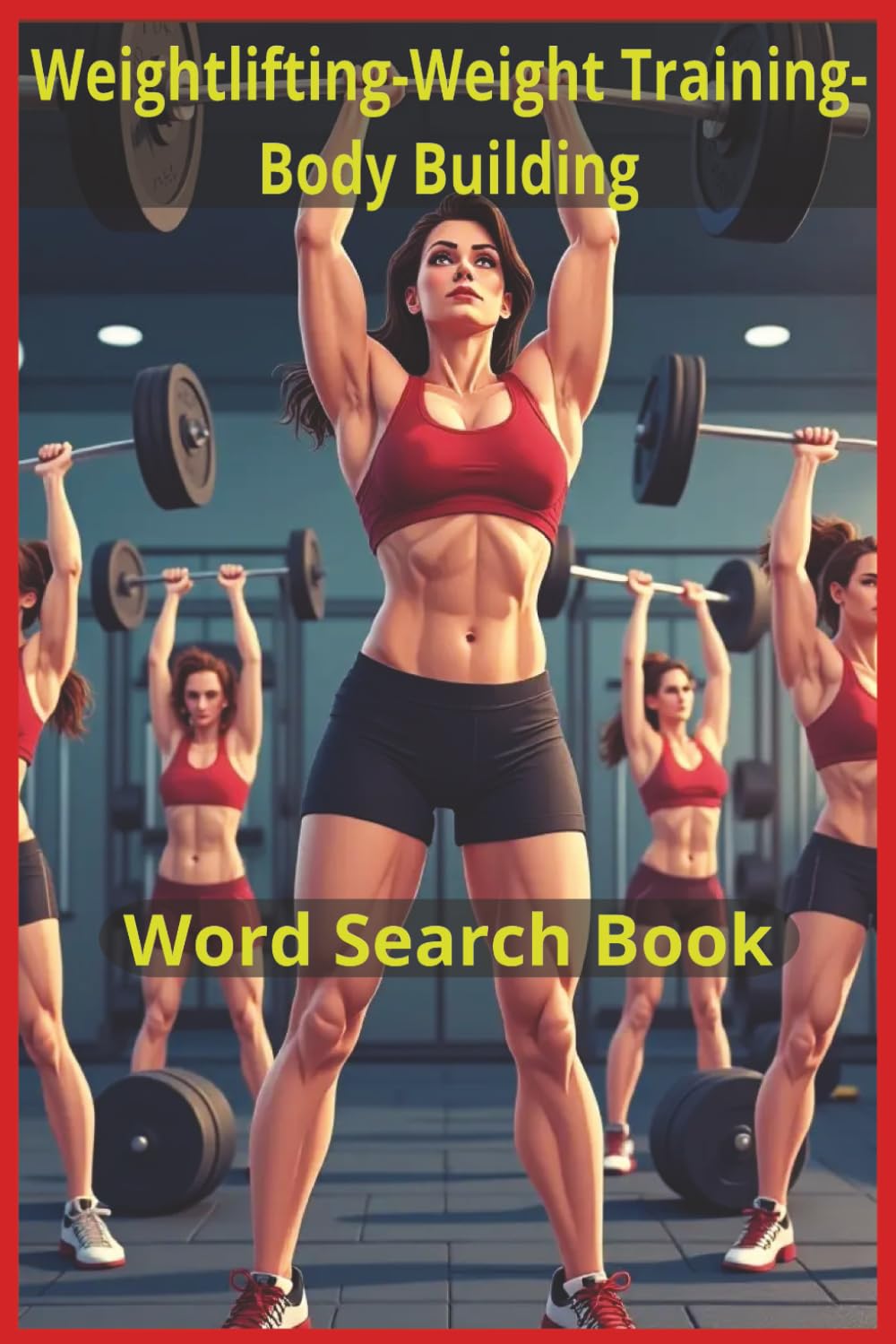 Weightlifting-Weight Training-Body Building: A Comprehensive Weight Training Word Search Collection Highlighting Lifts, Equipment, Bodybuilding ... Sports and Fitness Word Search Series)