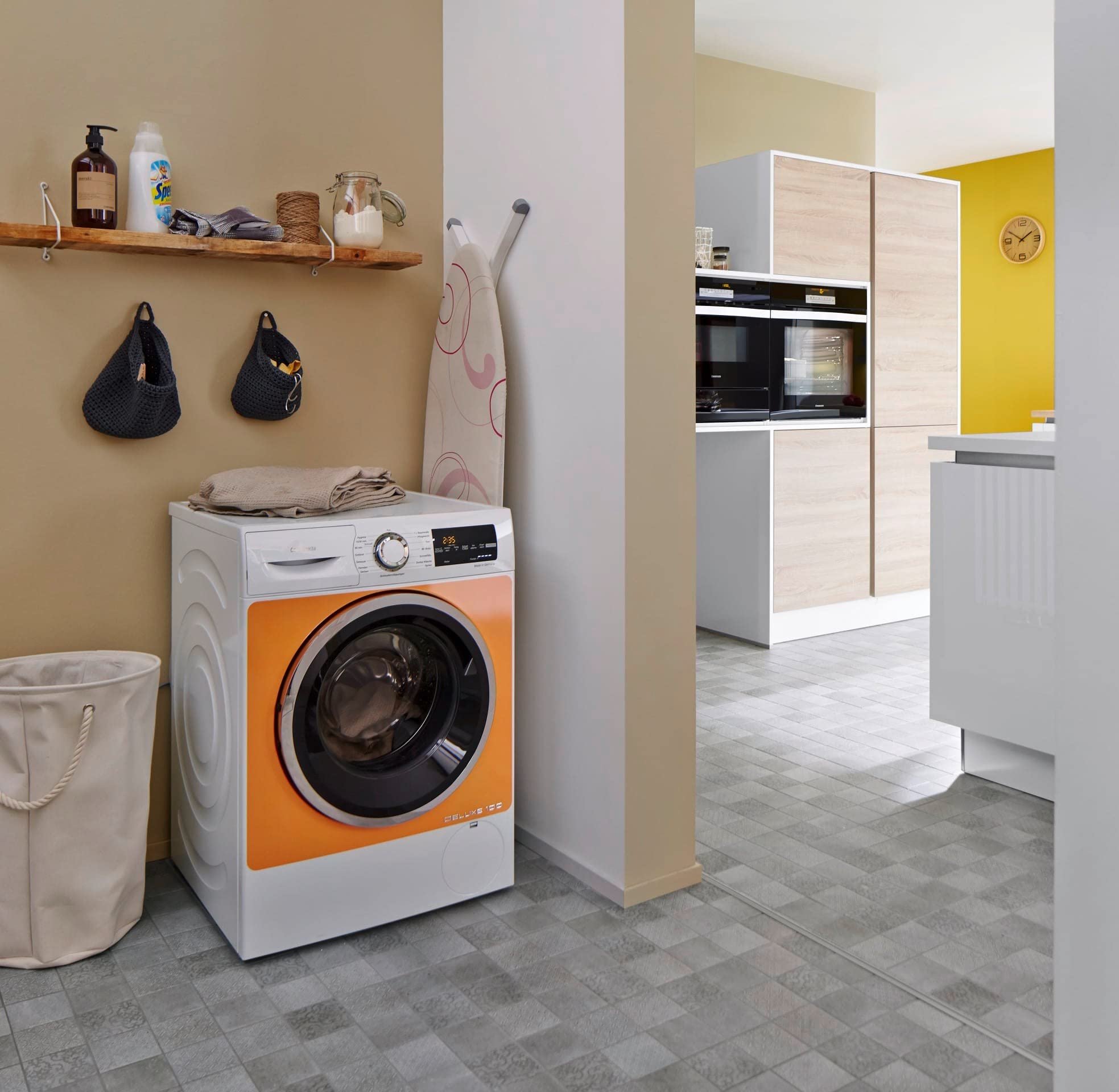 Carrelage en mosaïque en céramique rétro pour WC et salle de bain Gris