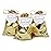 BEAVOING Pack of 100 4x 6 Heavy Duty Gold Drawstring Bags With Tags, Organza Jewelry Pouches Wedding Party Christmas Favor Gift Candy Chocolate Bags