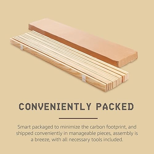 Miniatura 5 de Classic Brands Xtreme - Láminas de madera maciza para cama, Madera