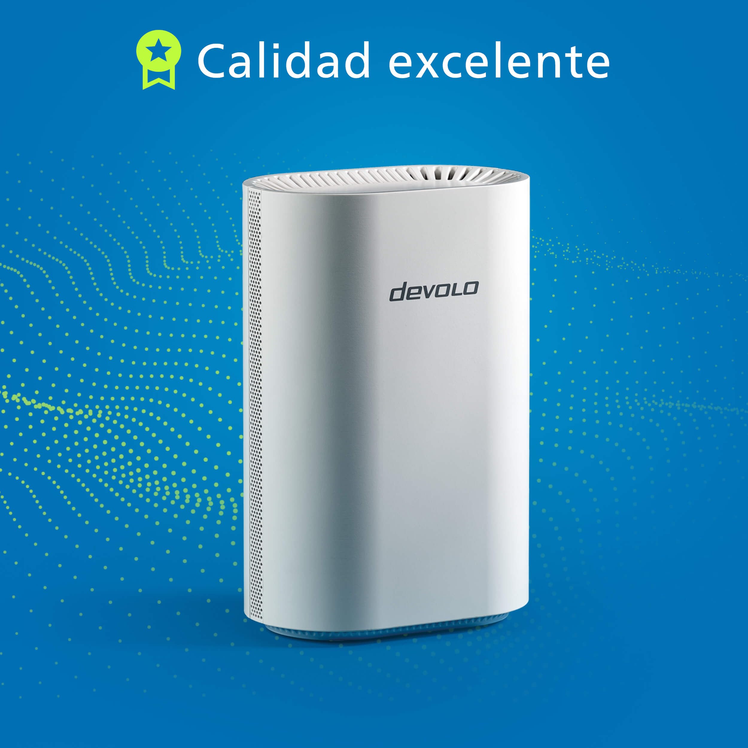 devolo WiFi 7 BE6500 Router, el Router Wi‑Fi para Conexiones de Alta Velocidad, hasta 6.500 Mbps, conexión LAN de 2,5 Gbps, Blanco