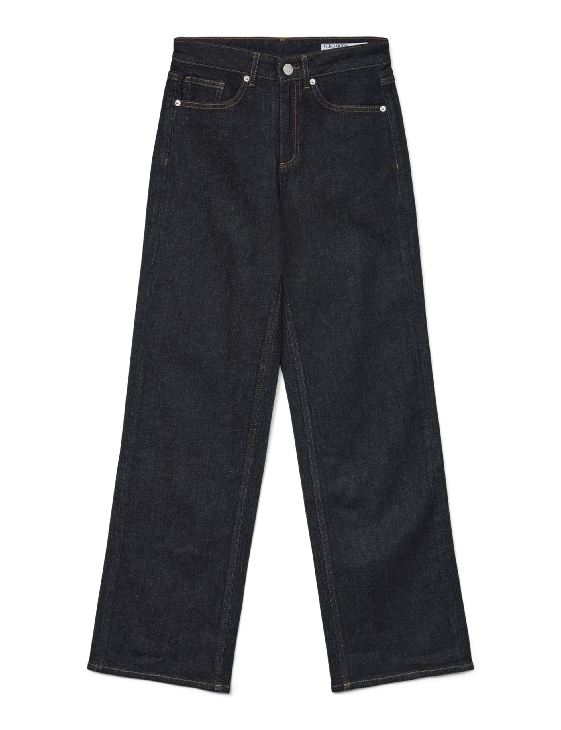 VERO MODA Jeans Damen Jeans Weit geschnitten Hohe Taille