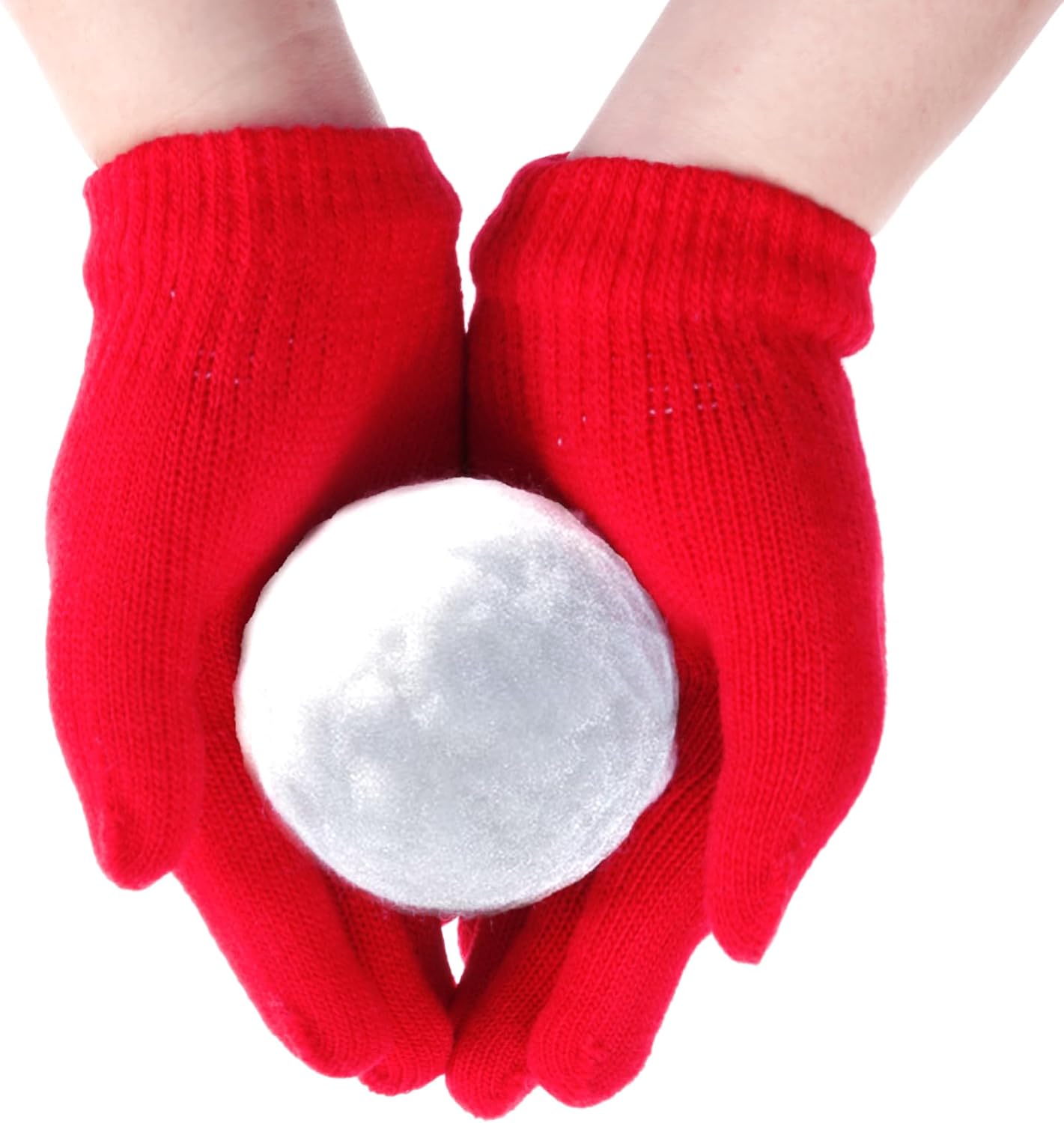 jiebor 24 Pairs Warm Kids Winter Knit Gloves for Kids Boys Girls Children Gift - Image 3