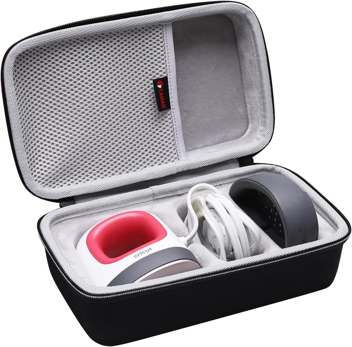 XANAD Hard Case for Cricut 2007468 Easy Press Mini Raspberry Heat Press Machine - Carrying Organizer Storage Bag