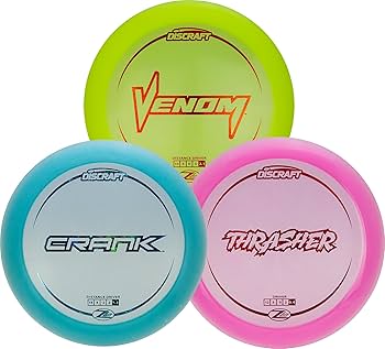 Discraft Z Lite Three Pack – Lightweight Disc Golf Set