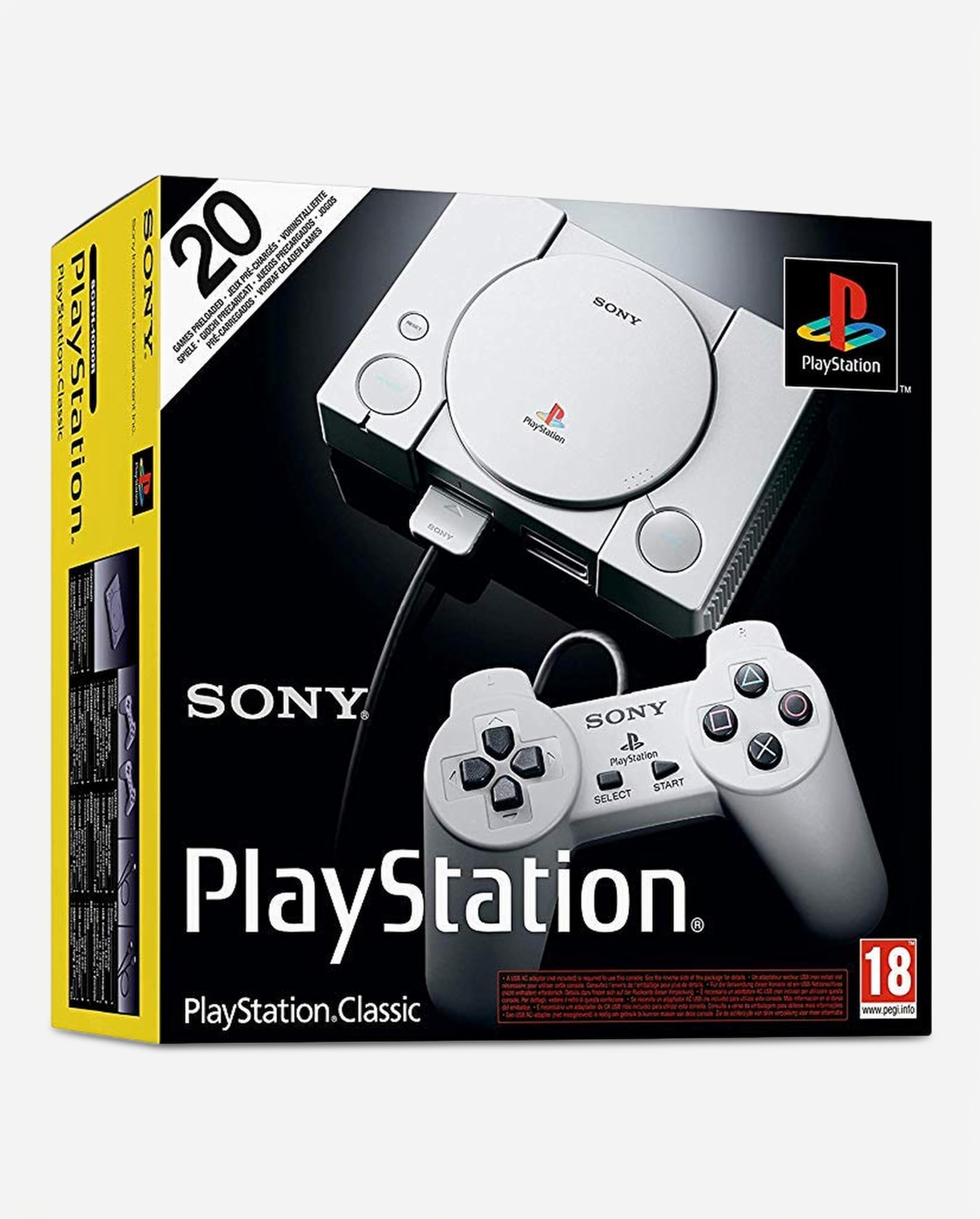 Amazon.co.jp: PlayStationクラシックコンソール 20種類のクラシック