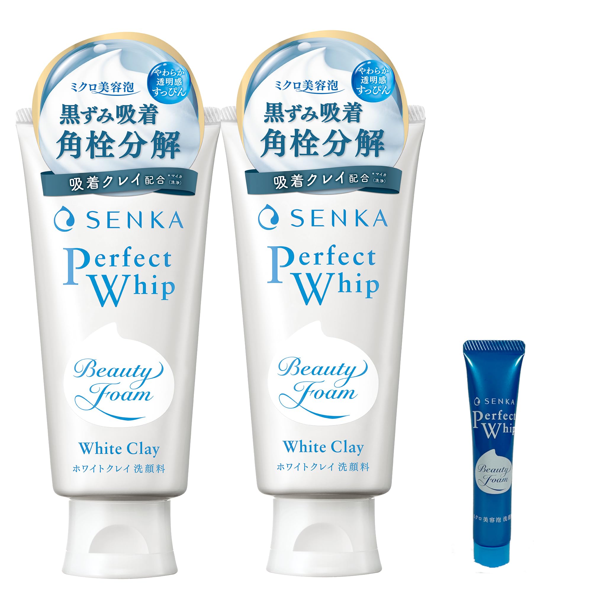 専科 SENKA パーフェクトホイップ ホワイトクレイ 洗顔フォーム 120g×2個