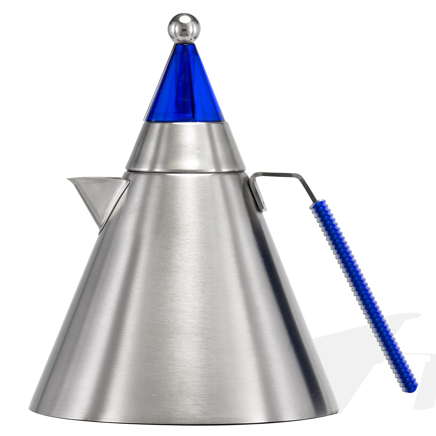 BEEM Germany Pyramid A10, 10.0 Liter Samowar, Edelstahl/Blau