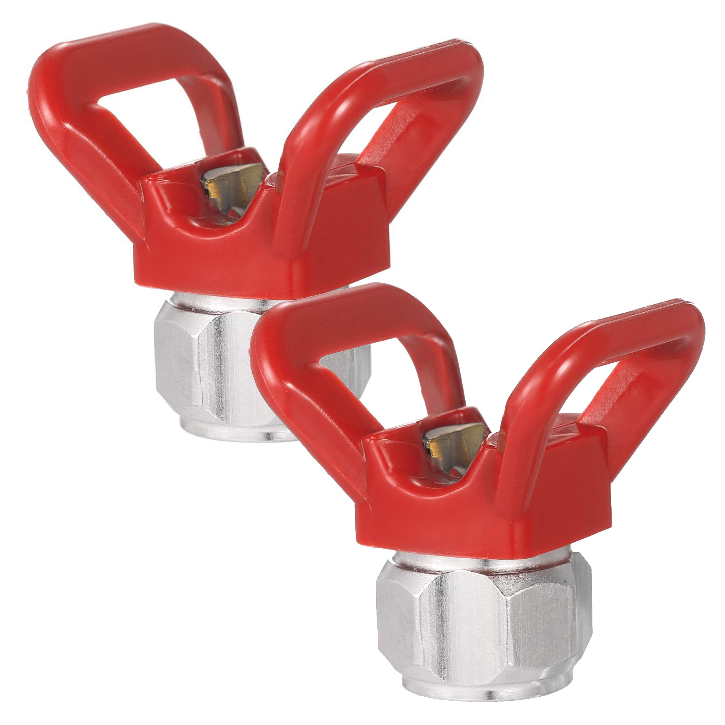 CarkioAirless Paint Spray Tool Accessory Flat Tip Nozzle Guard Seat Compatible with Titan Sprayer (Pack of 2)