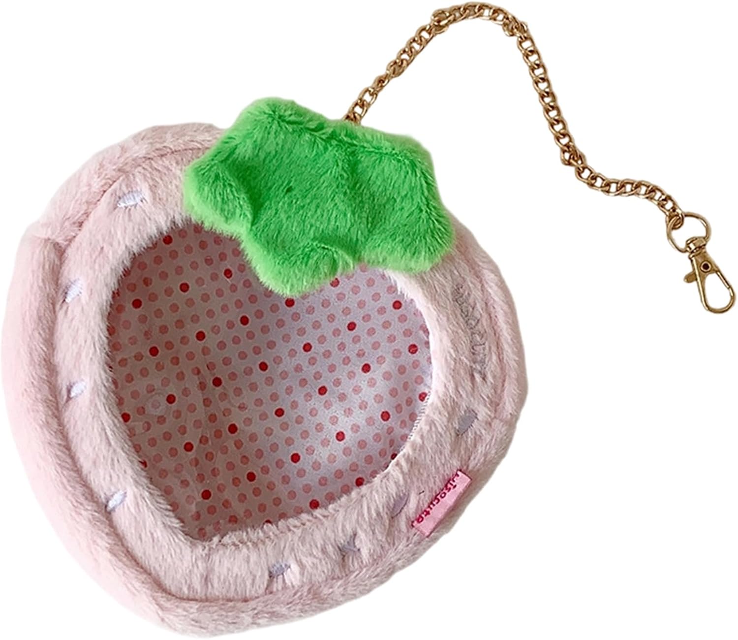 Clear Figure Display Bag with Keychain, Doll Storage Bag, C