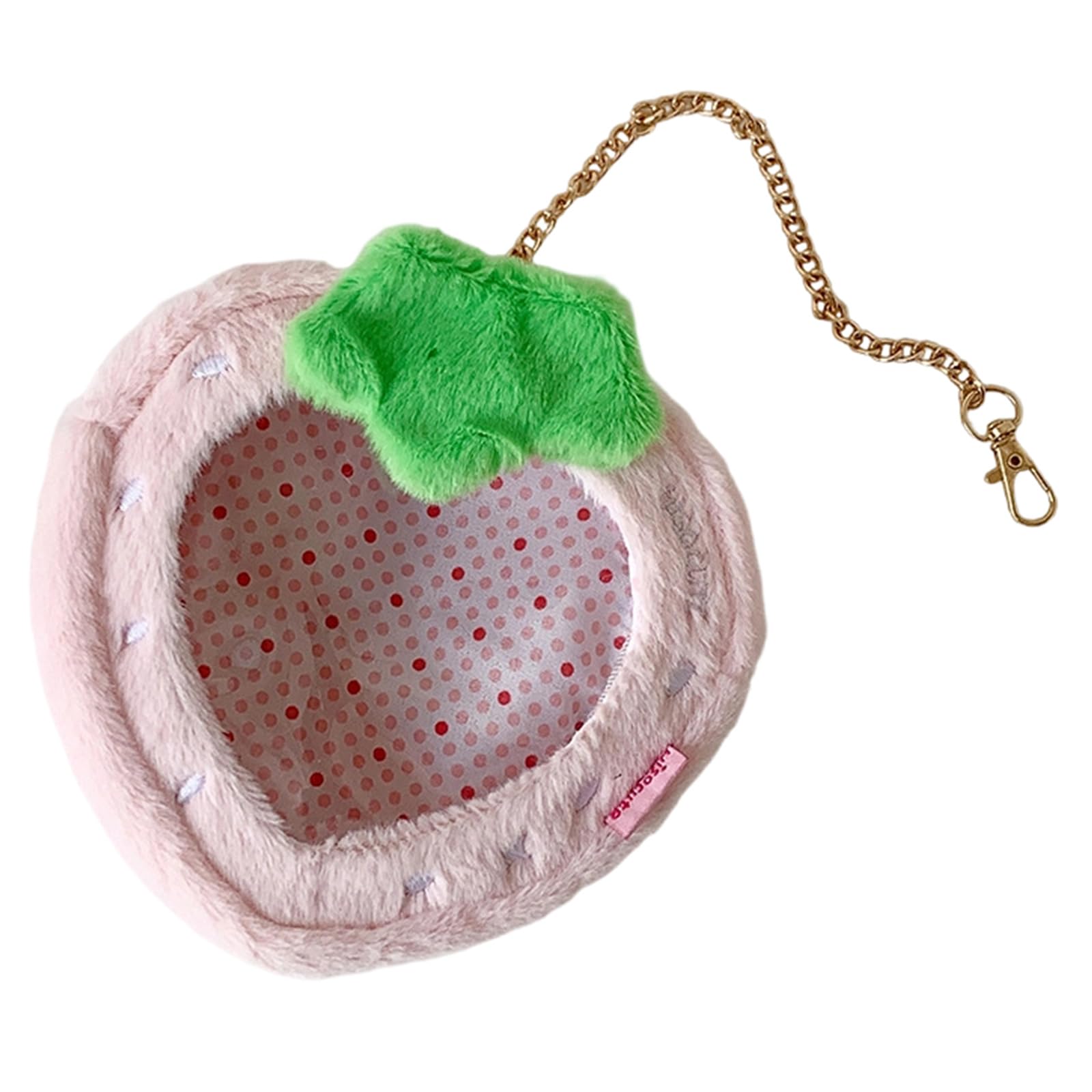Clear Figure Display Bag with Keychain Hanging Blinds Box Organizers Small Doll Storage Pouches Bag for Bags Decorations Small Doll Storage Pouches