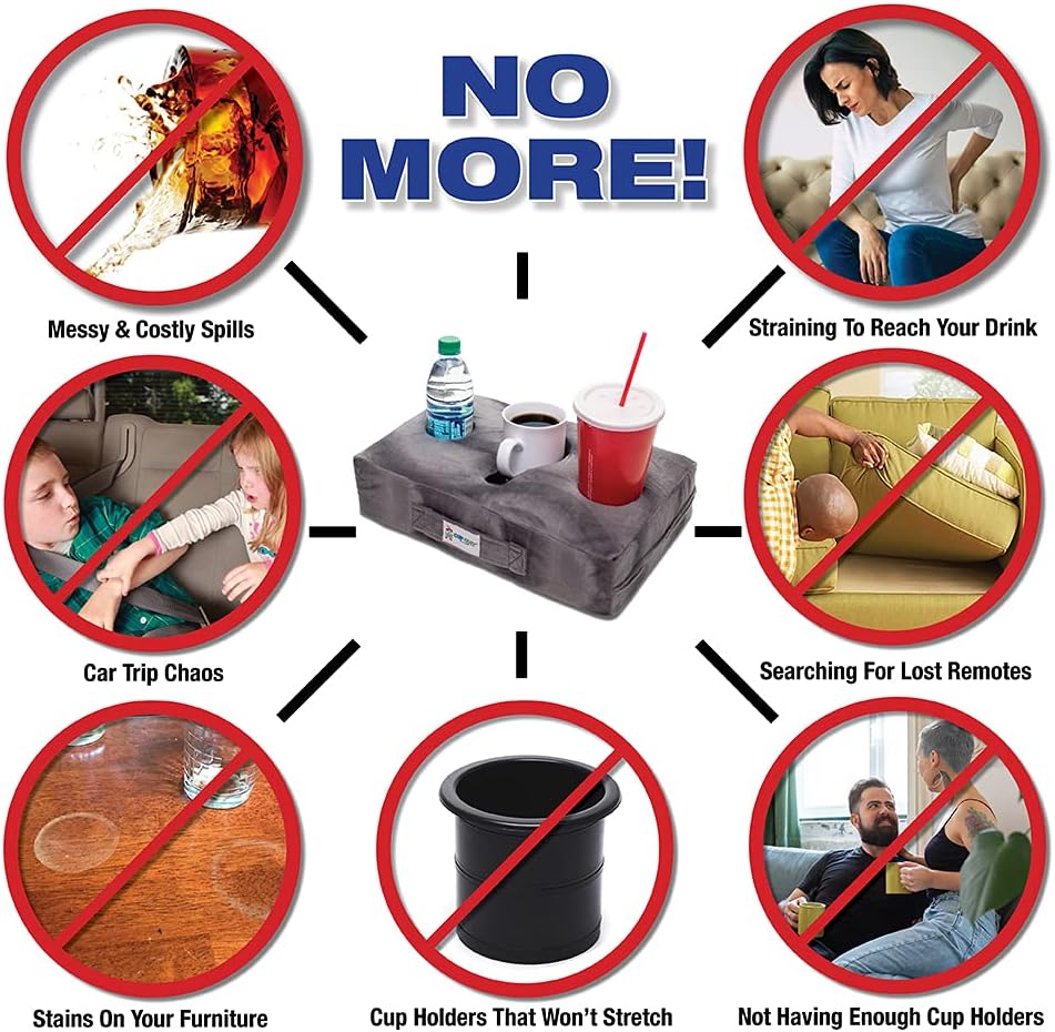 Cup Cozy Pillow Cheetah anywhere Couch Photo