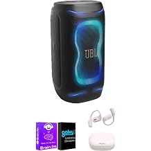 JBL PartyBox 130 Bluetooth Party Speaker AI Sound Boost Bundle, Black