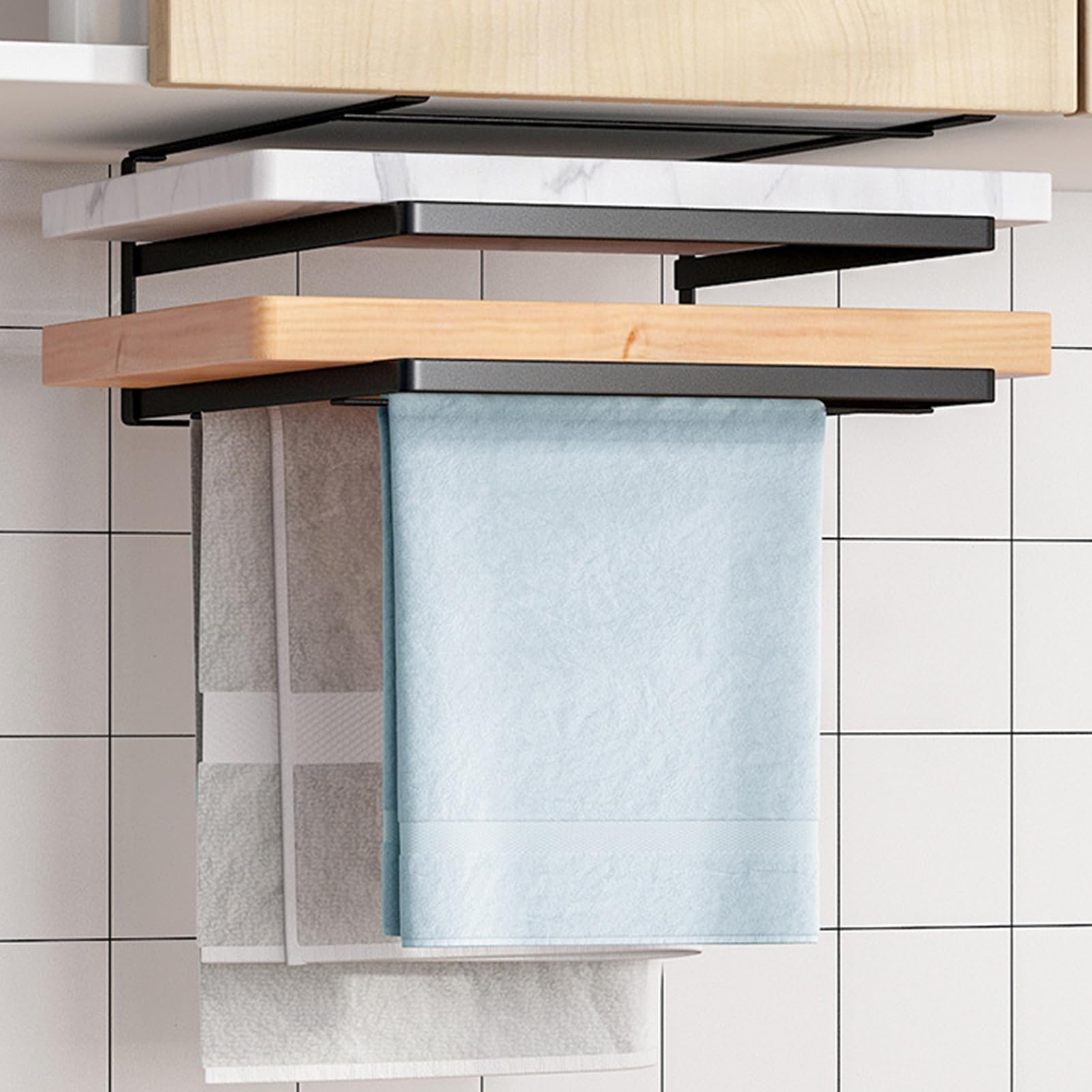 Schneidebrett-Organizer Display-Ständer ohne Bohren platzsparend für