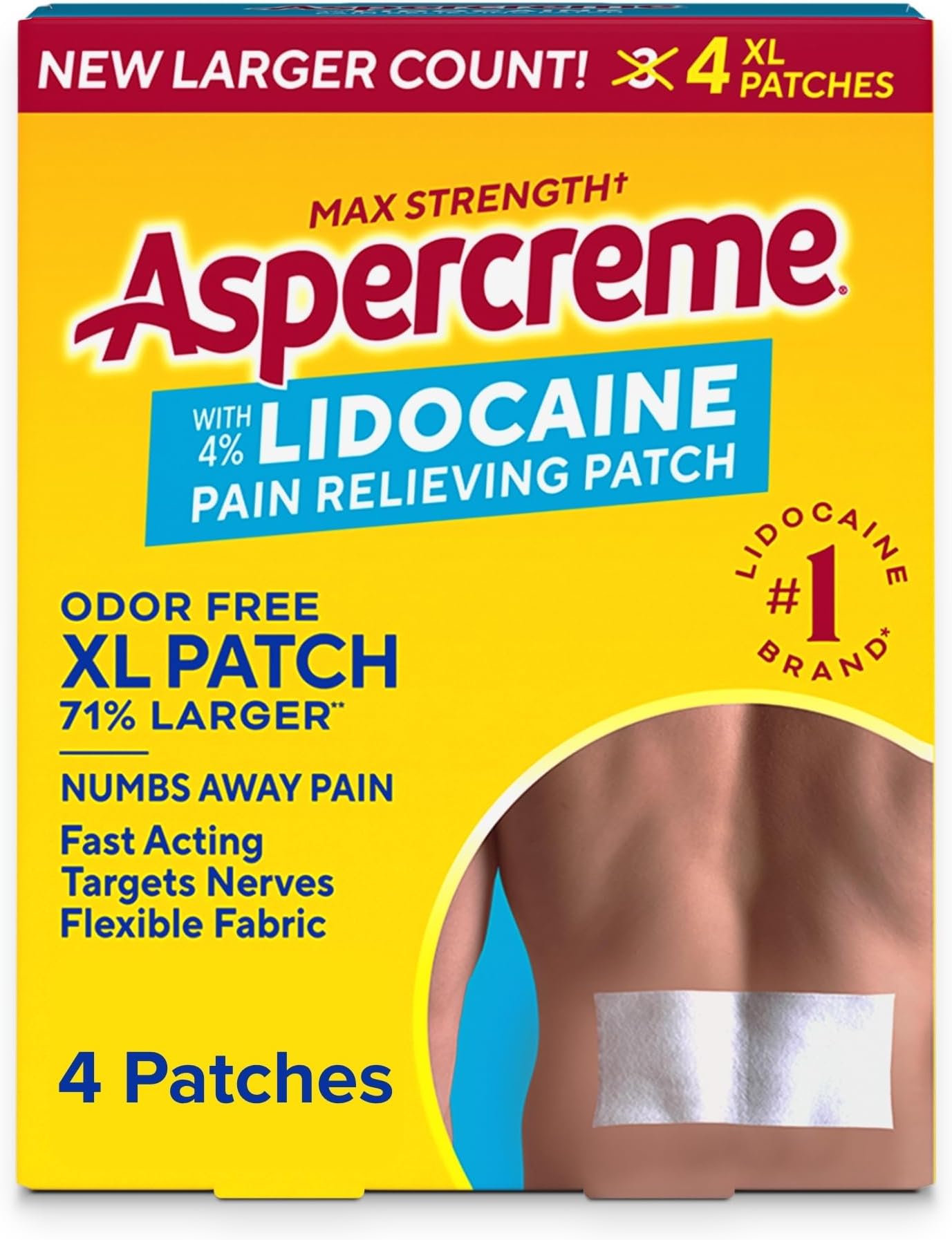 LIDOCN PATCH XL O/F (Pack of 3)