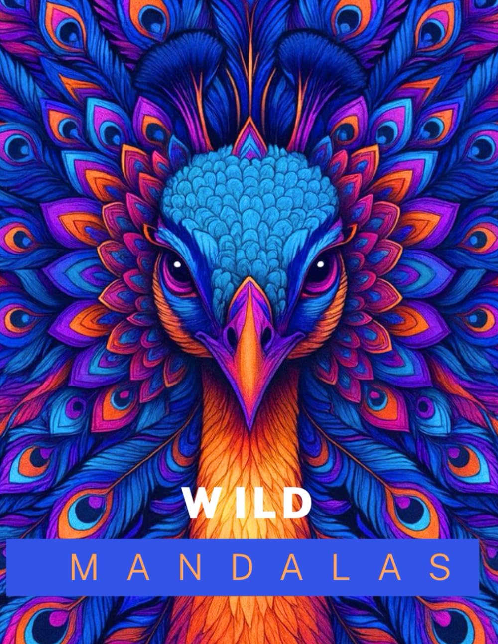 Wild Mandalas: Mandala Animals Coloring Book for Adults