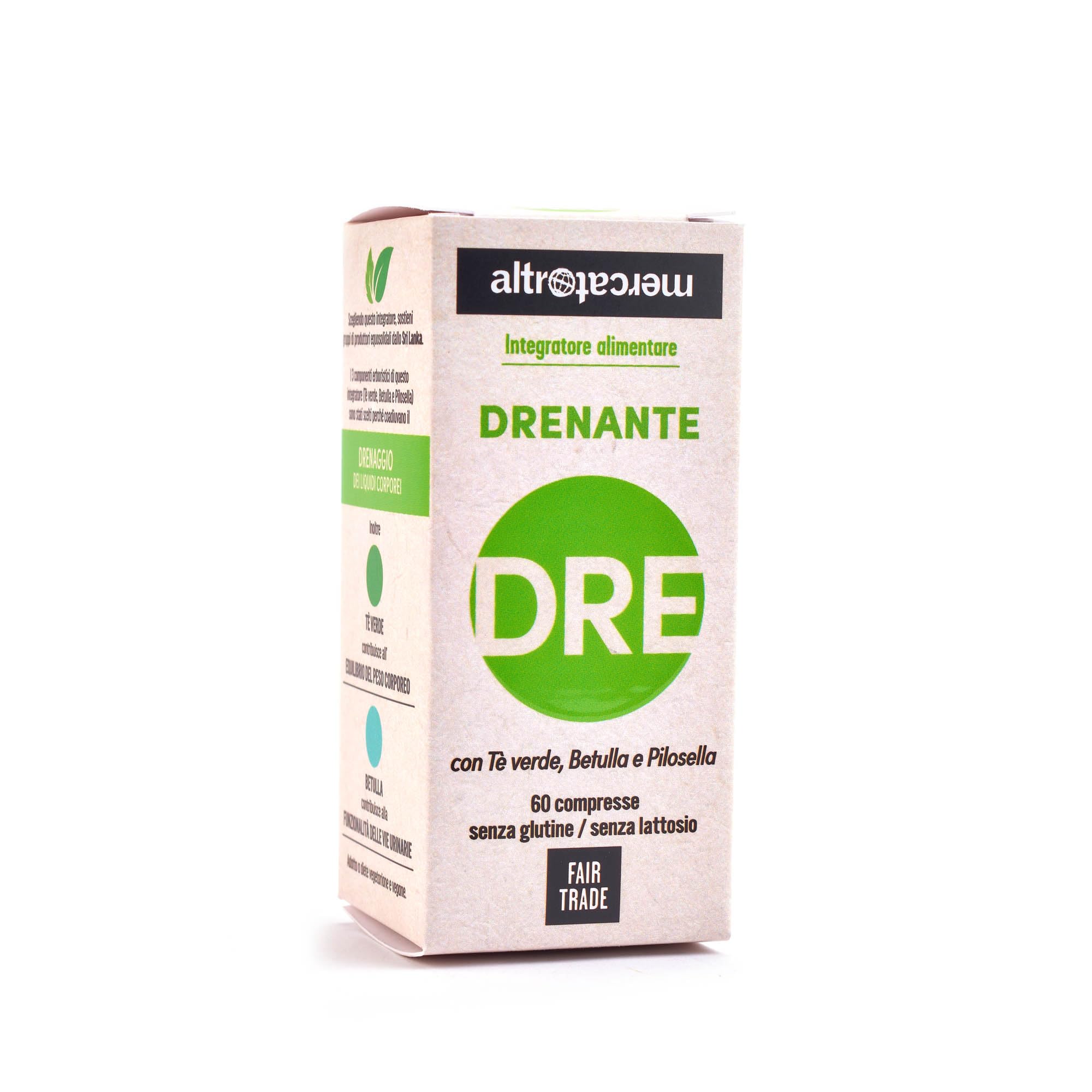 ALTROMERCATO - Drenante integratore in compresse - 60 compresse - 42 g
