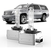 Fit for 2007-2014 Cadillac Escalade ESV EXT D1S HID Xenon Headlight Bulbs, 350% Brightness, High Low Beam Light Bulb, 6000K Cool Bright White, Plug-N-Play, of 2