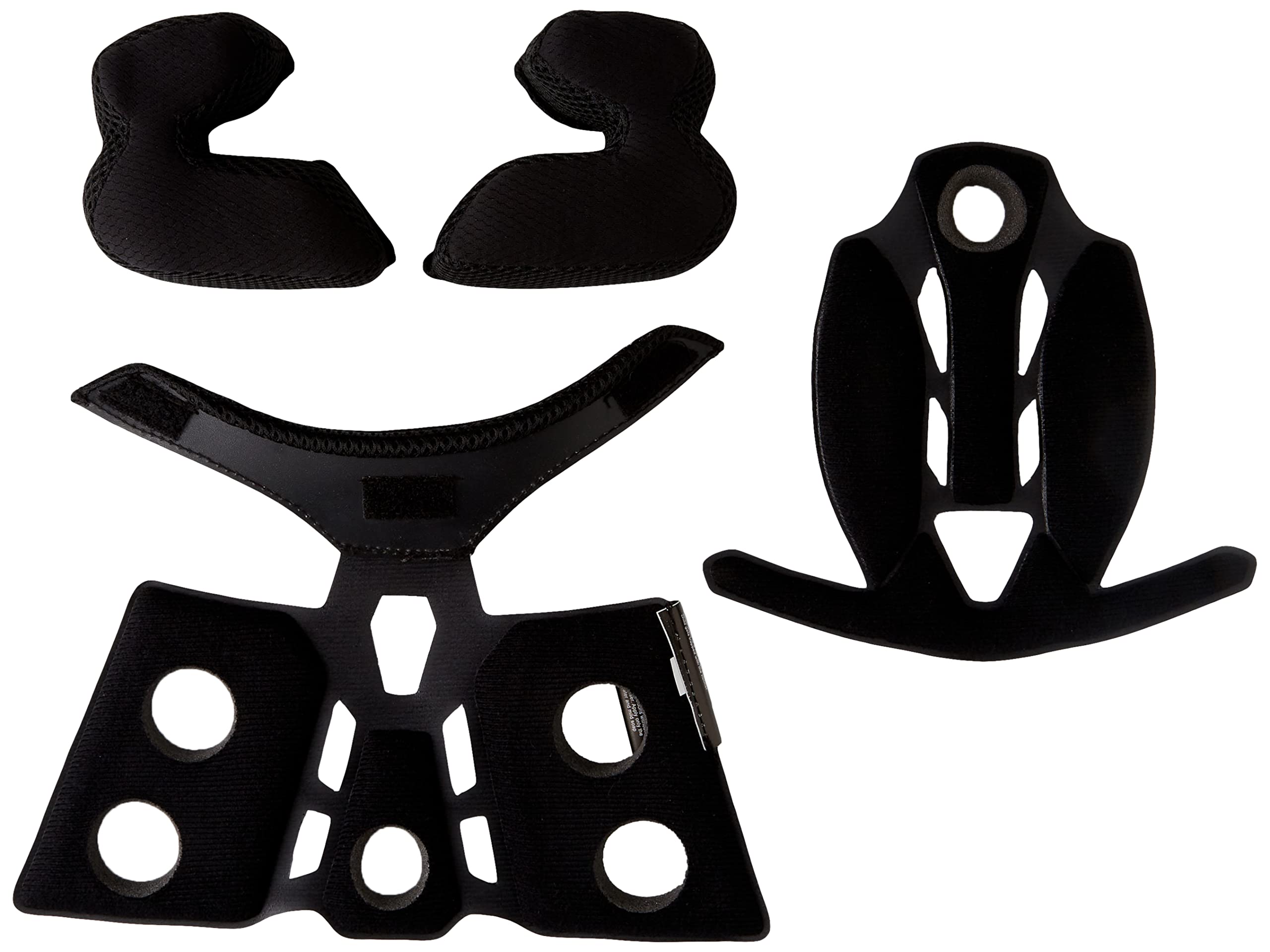O'NEAL Lining & Cheek Pads Transition Helmet Inner Lining & Cheek Pads Black Oneal: Size S (55-56 cm)