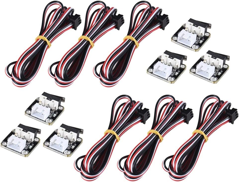 XIAOMINDIAN Limit Switches Plug Control Accessories ENDSTOP Motion Collision Switch for RAMPS 1.4 3D Printer CR-10 CR-10S CR-S4 CR-S Printer Parts (Size : 3 PCS)