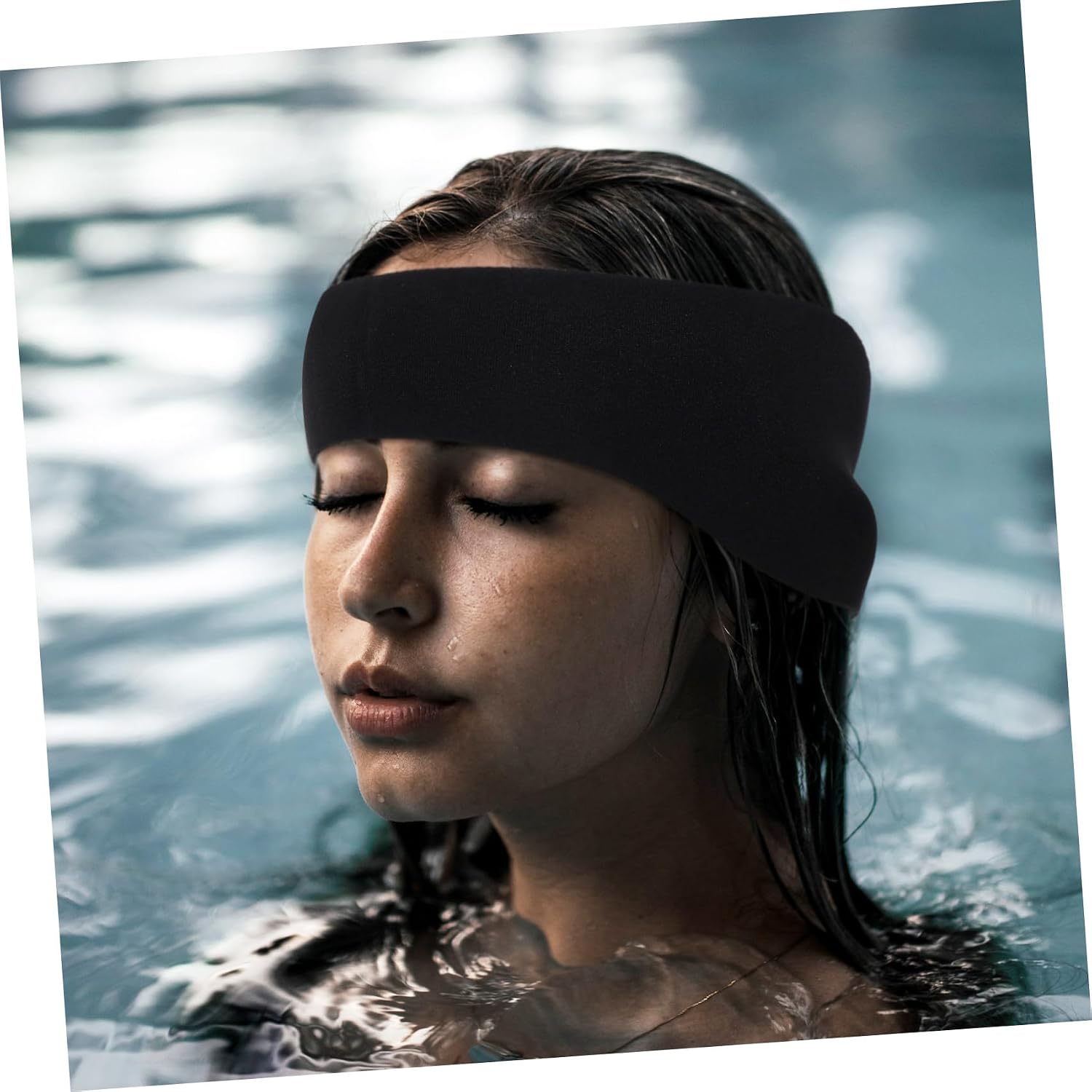 Eco-Friendly Neoprene Headband Swimming Yoga Diving Ears Protection Hair Band for Adults Boys and Girls Water Activities