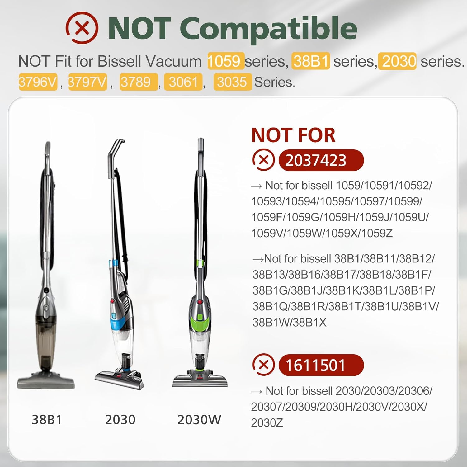 Ultimate Guide: 8 PACK 2033 Replacement Filters for Bissell Featherweight Vacuums