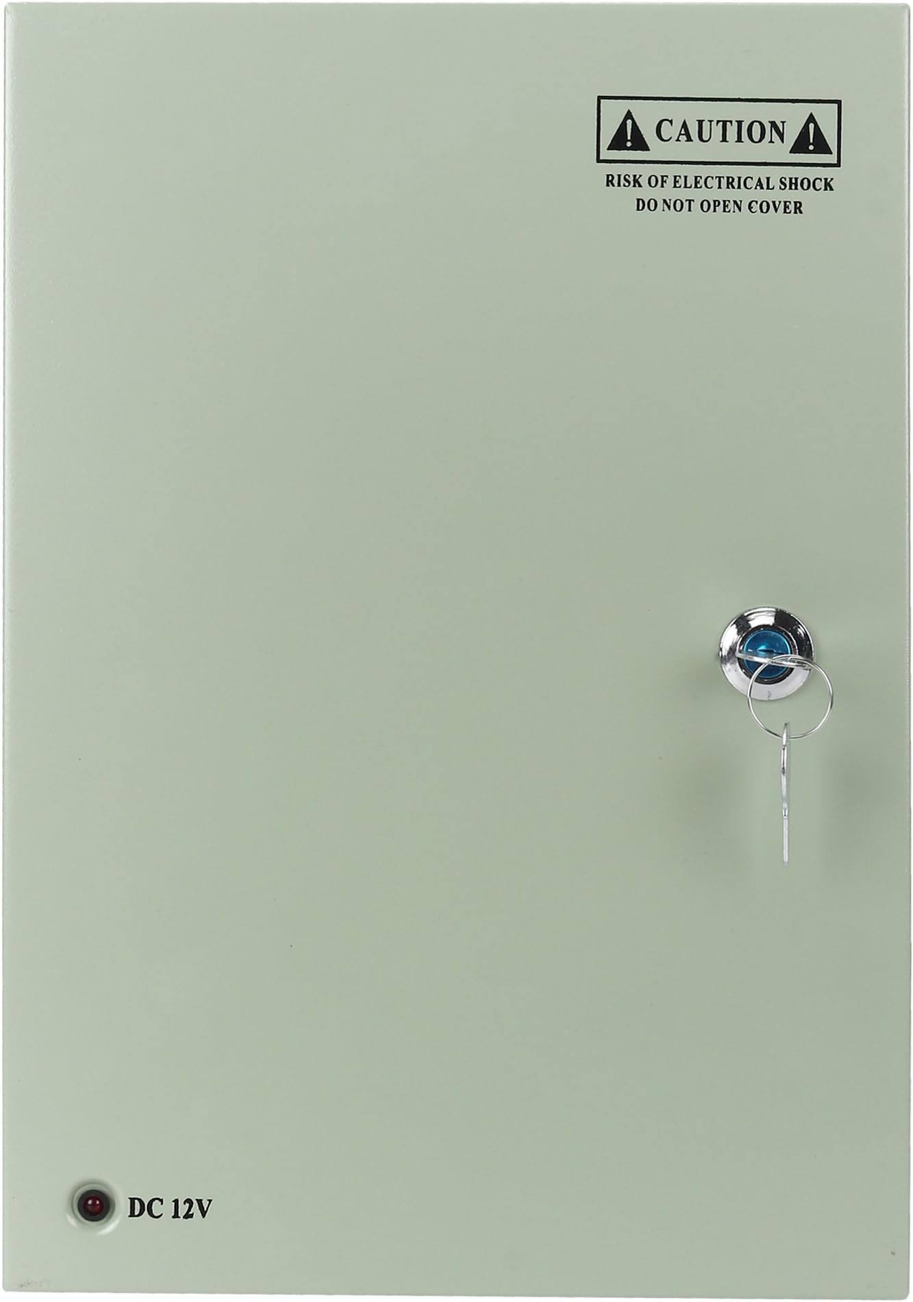 18 Channel Port 12V DC 30 Amp Amper with Glass Tube Fuse Distributed Power Supply Box for CCTV DVR Security System and Camera or Cameras