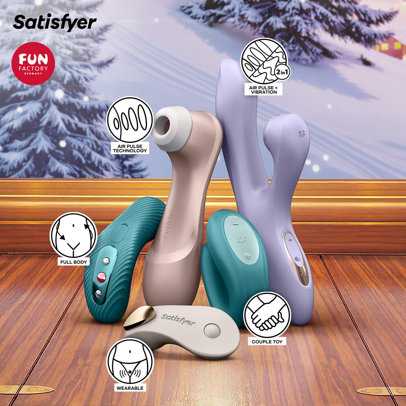 EIS Premium erotischer Adventskalender 2026 für Erwachsene Single und Paare | Sex Shop | Erotik Set