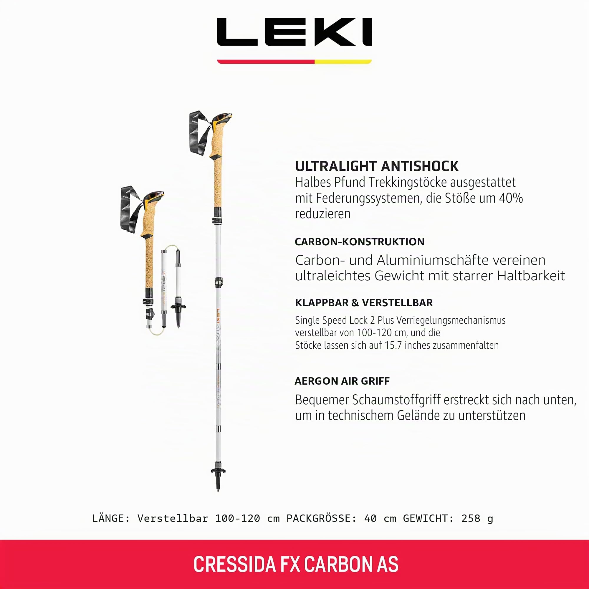 LEKI Cressida FX Carbon AS Stöcke