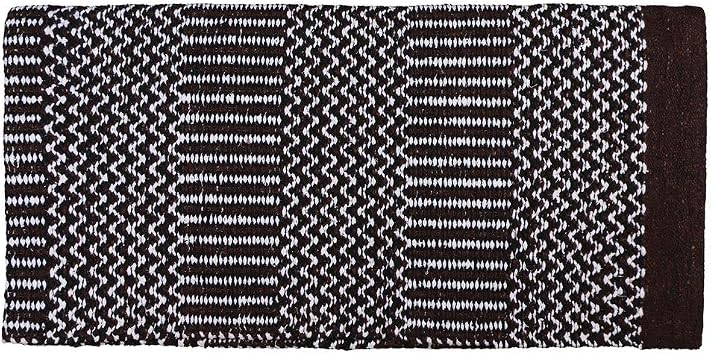 Dura-Tech Navajo Double Woven Western Saddle Blanket for Horses | Horse Comfort and Style | Perfect for Everyday and Show Ring | Washable | Double Woven Acrylic