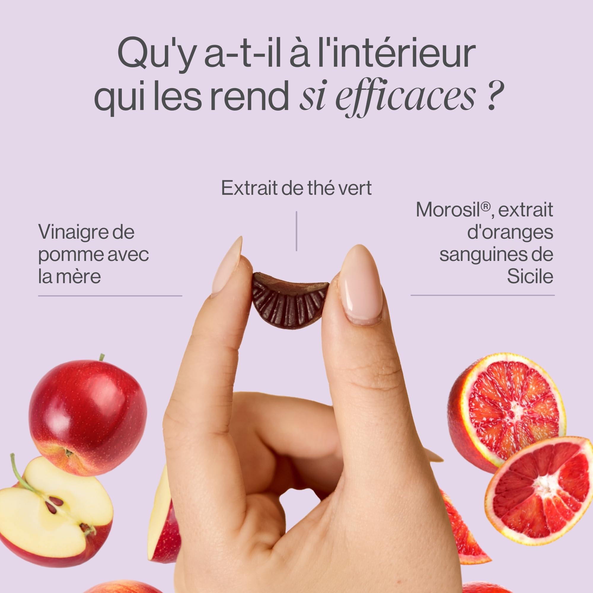 TummyTox Moro Shape - Gummies Vinaigre de Pomme, 60 Gummies | Morosil, Vitamine C et Extrait de Thé Vert, Goût Orange, Gummies Naturelles