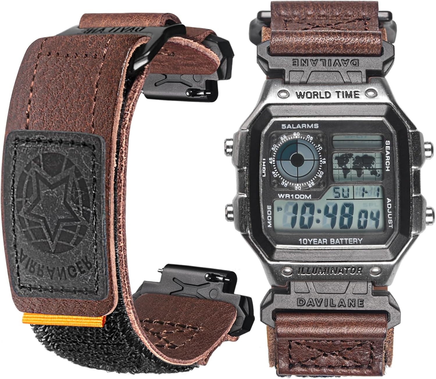18mm Watch Band Strap for Casio AE-1000W AE-1200 AE-1300 AEQ-110W AQ-S800W MRW-200H MRW-S300 SGW-300H SGW-400H W-216H W-218H W-735H, Super Rugged Nylon Sports Strap