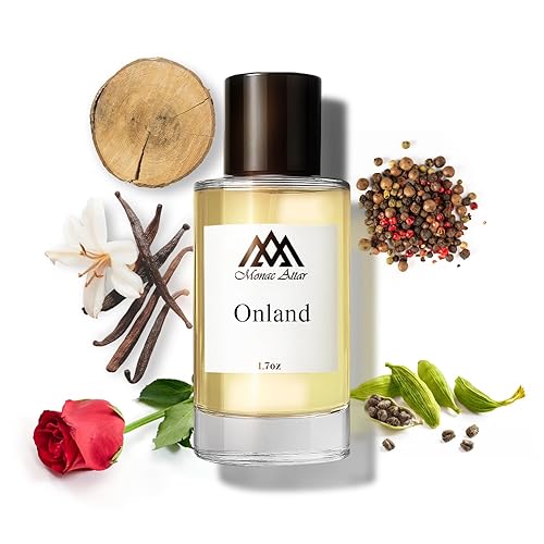 Monac Onland Inspired by Outlands, Eau De Parfum, 1.7 oz1.7 fl oz, Unisex, Fragancia de Larga Duración, Lujo Asequible