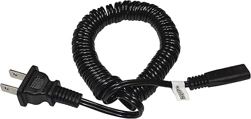 Miniatura 7 de HQRP  AC Power Cord para Philips Norelco 6945 X L 6948 X L 725rl 885rx hp1311 HP1605 HQ4821 hp1615 835rx Shaver Lead Cable de alimentación + HQRP