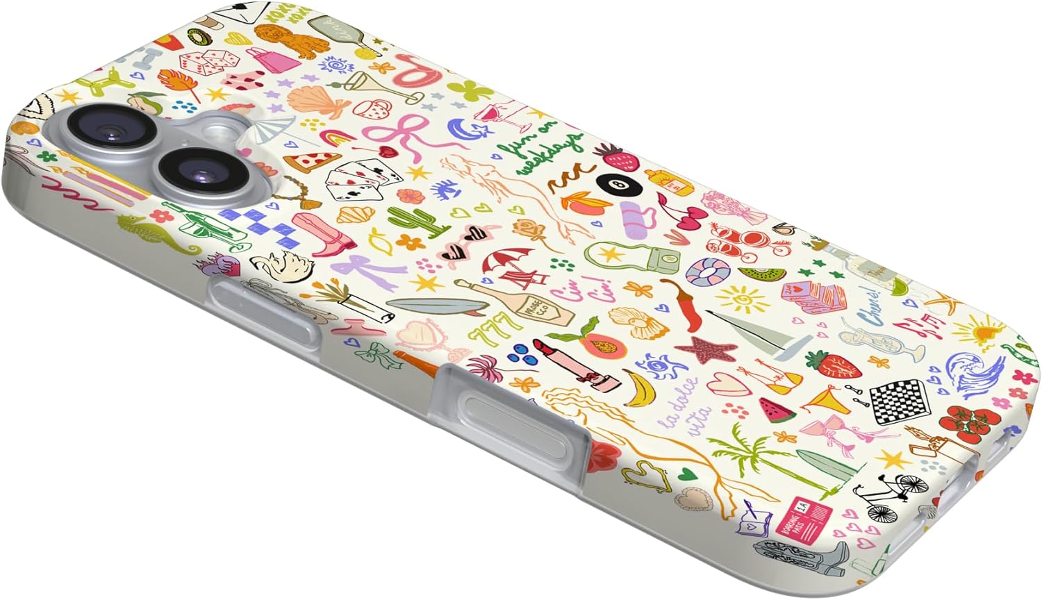 Casely iPhone 17 Case | All The Fun Things | Fun on Weekdays | Compatible with MagSafe | Classic Ultra Slim Design