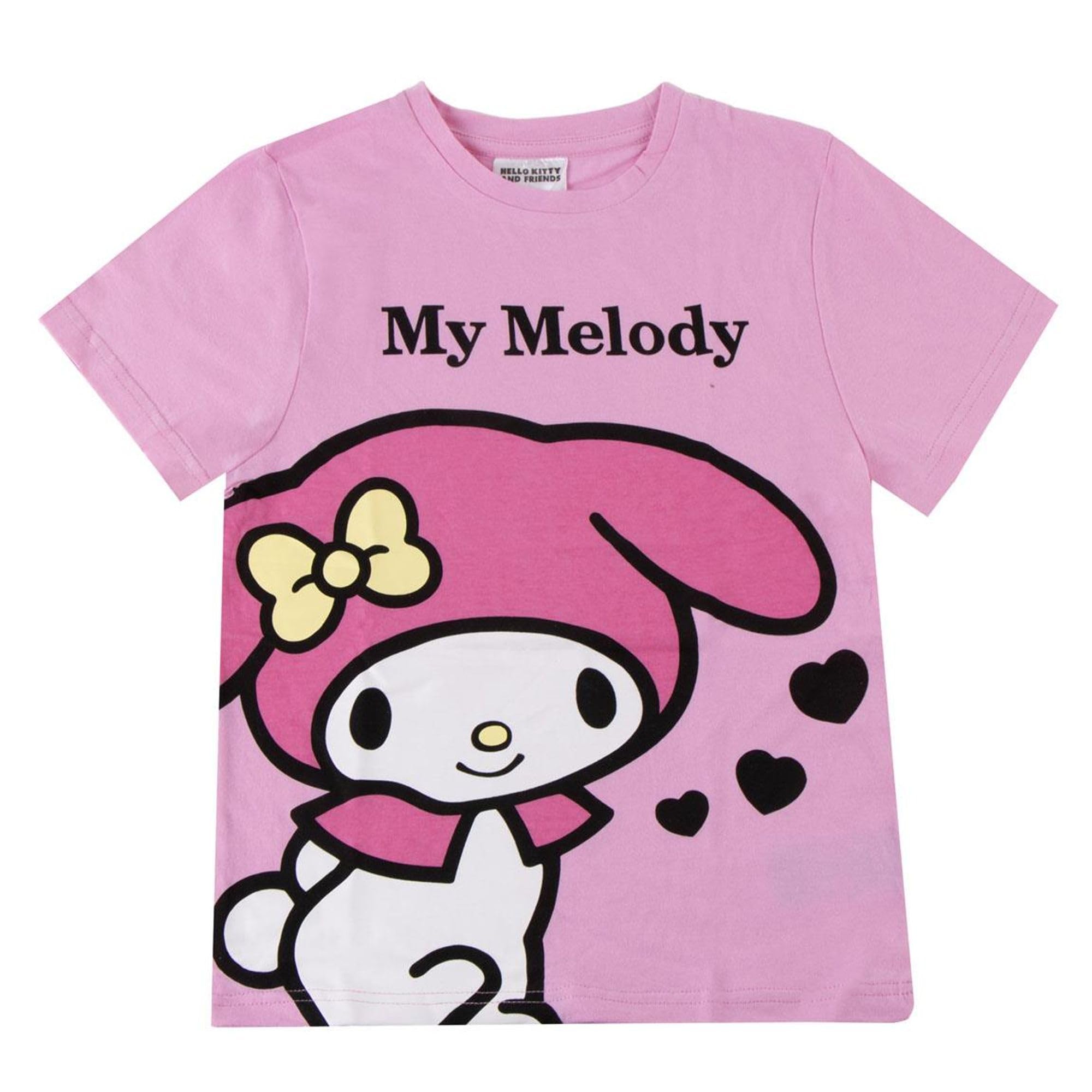 Camiseta Hello Kitty Manga Corta para Niños y Niñas - Camiseta Infantil Transpirable, Suave y Cómoda, Ropa para Verano, Uso Diario y Excursiones — view 11