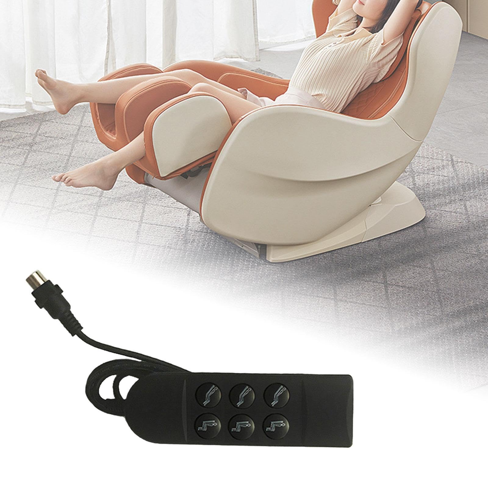 Reemplazo de Controlador de Sillón Reclinable Eléctrico Premium para Uso en El Hogar Y La Oficina, a, Individual