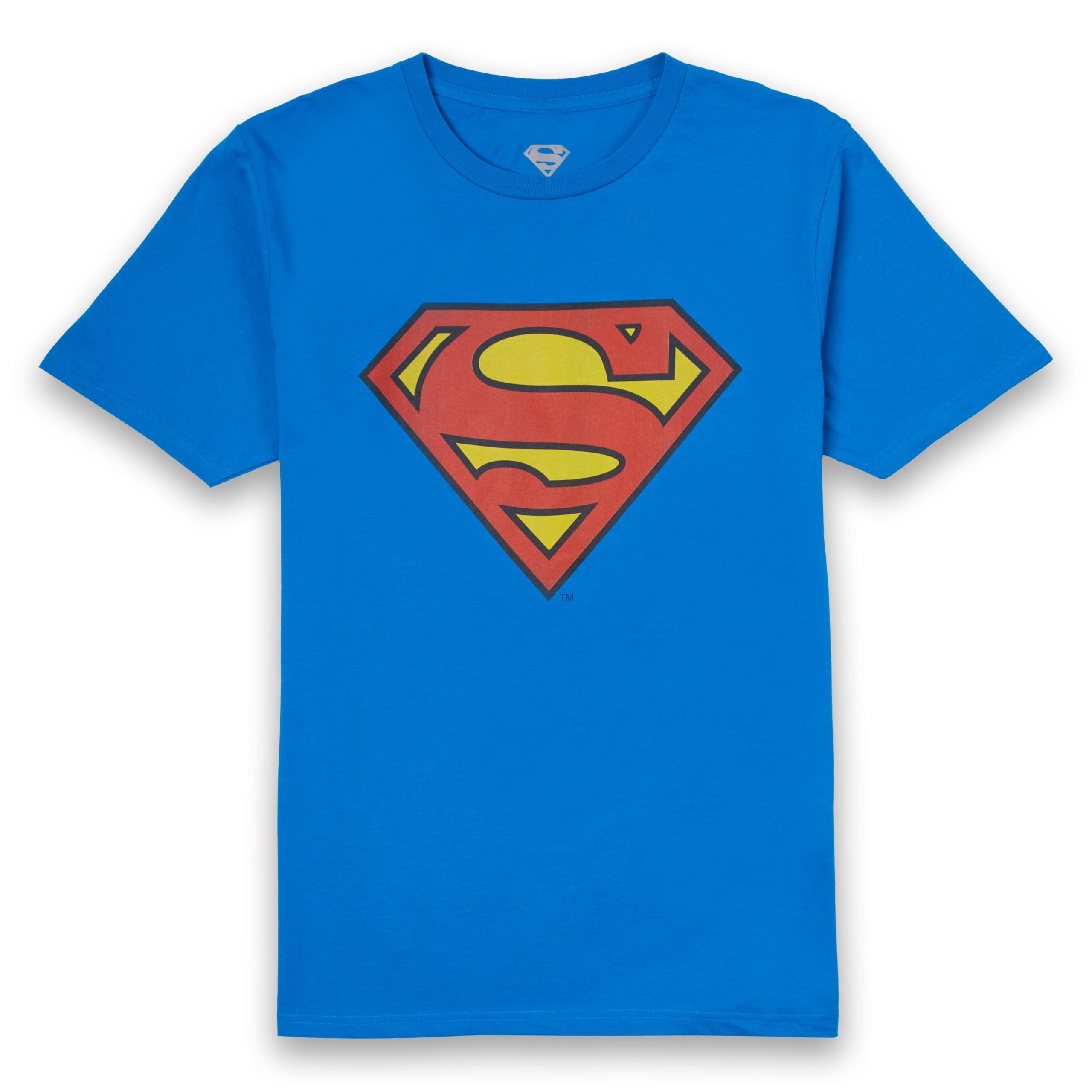 Zavvi Unisex Multi Dc Originals Official Superman Shield Men's T-Shirt - Royal Blue Xl