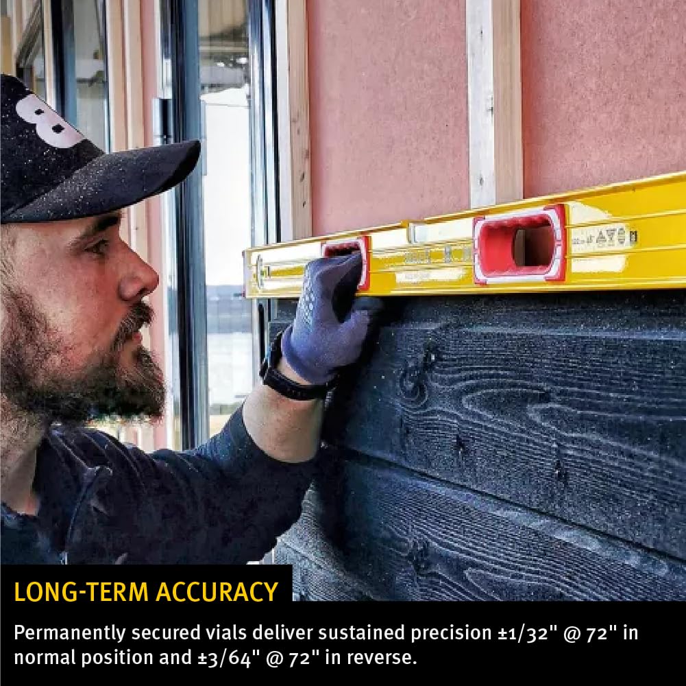 Stabila Level Set - 48" & 16" Precision Levels -5