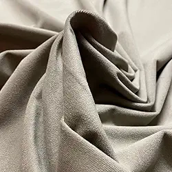 Tecido Suede Veludo Paris Bege Claro Liso Para Sofá Cadeira e Cortina 1,40m largura (SVP-01)