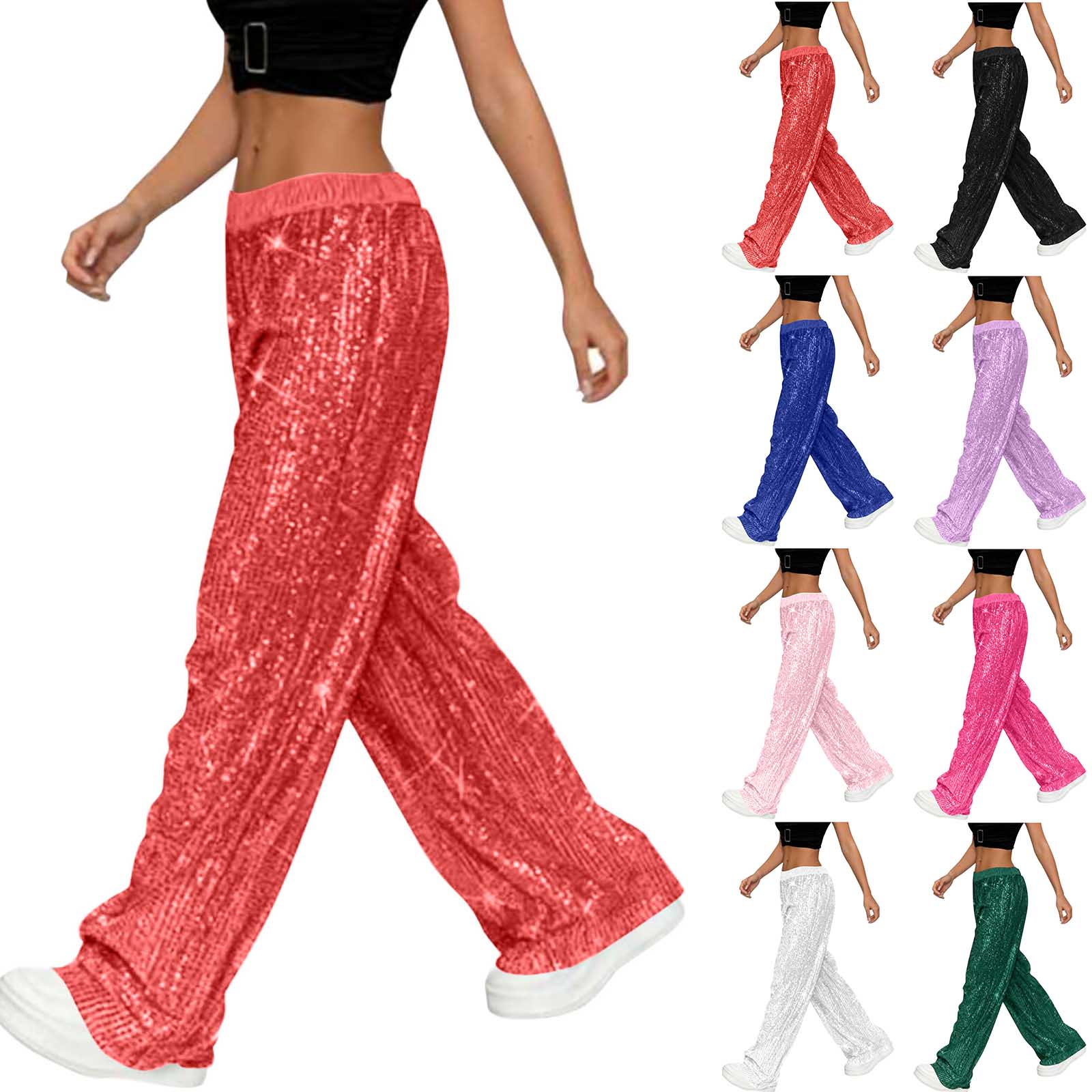 AEGJEGVD Pull Chaud à Paillettes Femme - Chic Et Élégant Col Rond Manches Longues Pour Soirées Et Hiver