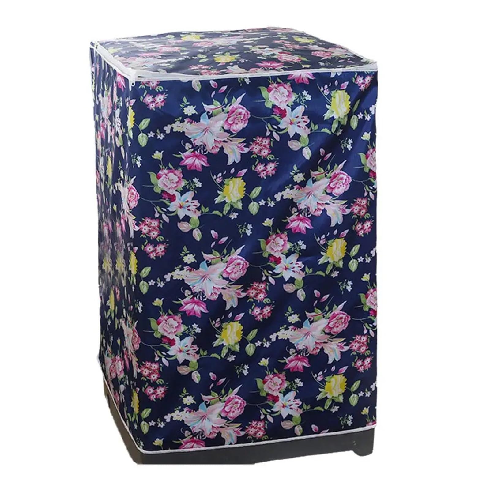 Copertura Della Lavatrice 2 pezzi di copertura for lavatrice impermeabile e resistente al sole, cerniere, motivo floreale, stampa, for asciugatrice, forniture for la casa(Pink B)