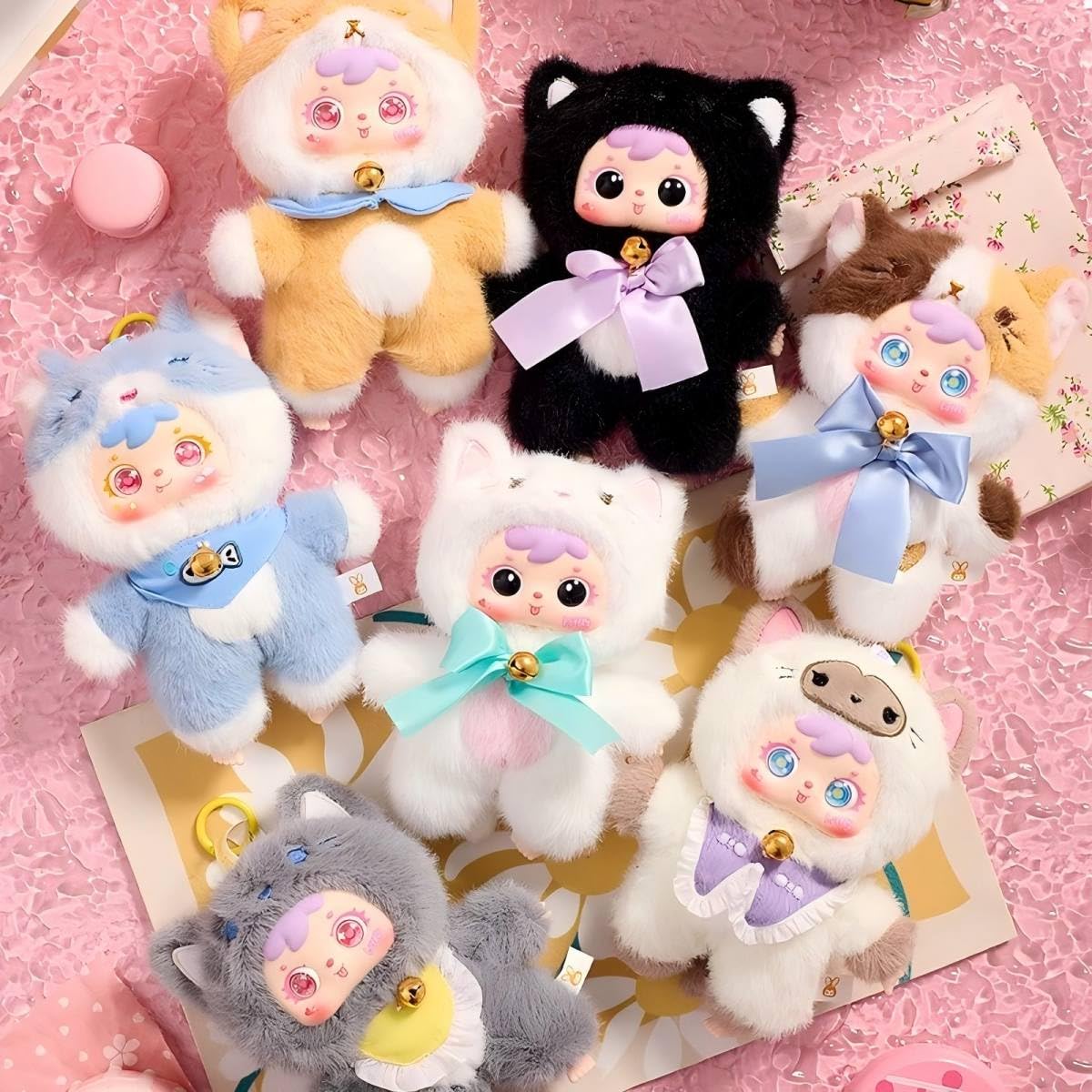 Amazon.co.jp: Samuel 三小毛 キャットパーティーシリーズ ぬいぐるみ