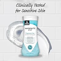 Vista 5 de Summer's Eve - Lavado femenino sin fragancia para todo el cuerpo, suave con pH balanceado para mujeres, elimina el olor vaginal, 15 onzas líquidas