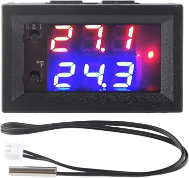 Temperature Controller DC12V 20A Relay Digital Display