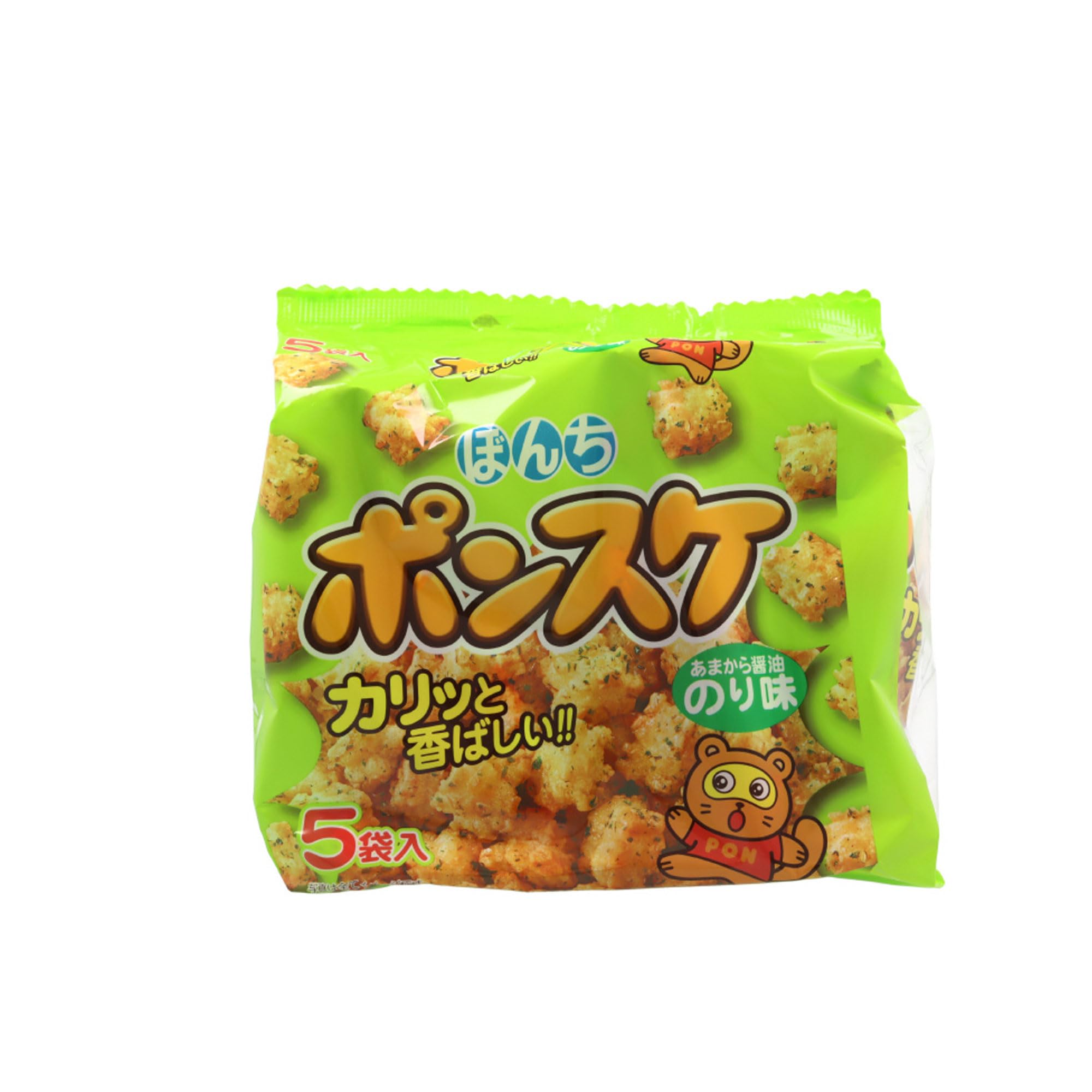 ぼんち 5パック ポンスケ のり味 125g