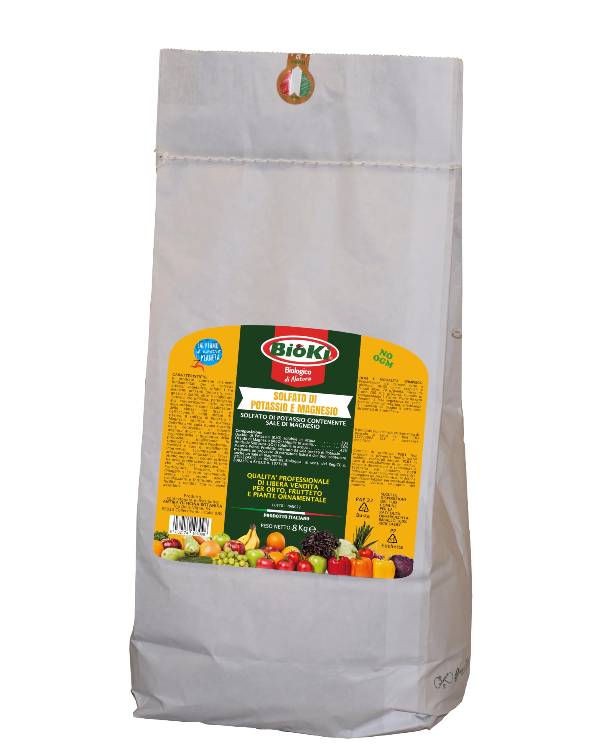 Bioki 161-17 Potassio e Magnesio Solfato