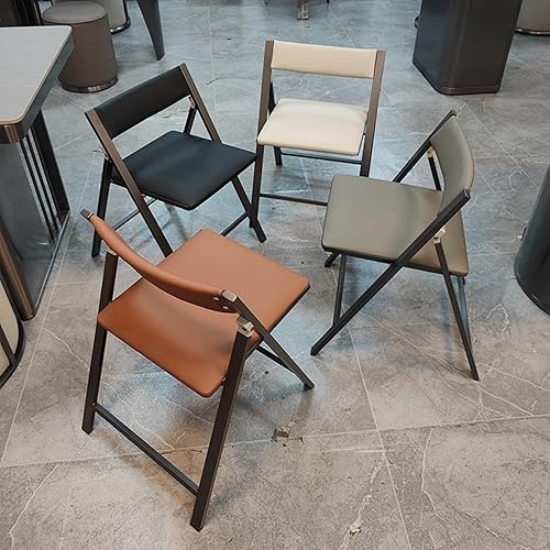 Miniatura 2 de 2 Pcs Sports Chairs for Adults, Upholstered Folding Office Chairs, Portable Lounge Chair Outdoor for Office, Kitchen(Gray,Large)