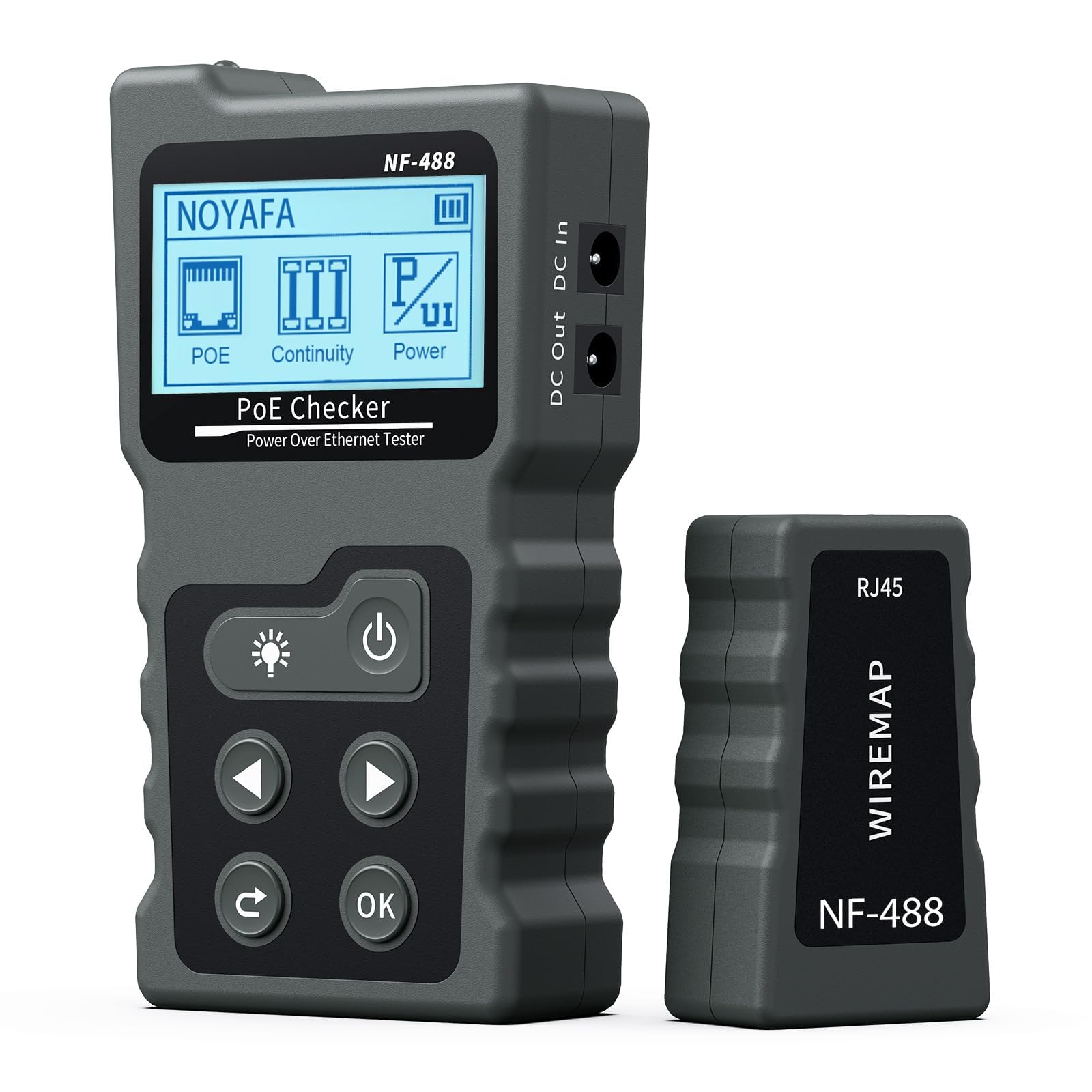 NF-488 Network Cable & PoE Tester - Test Cables FREE SHIPPING -1
